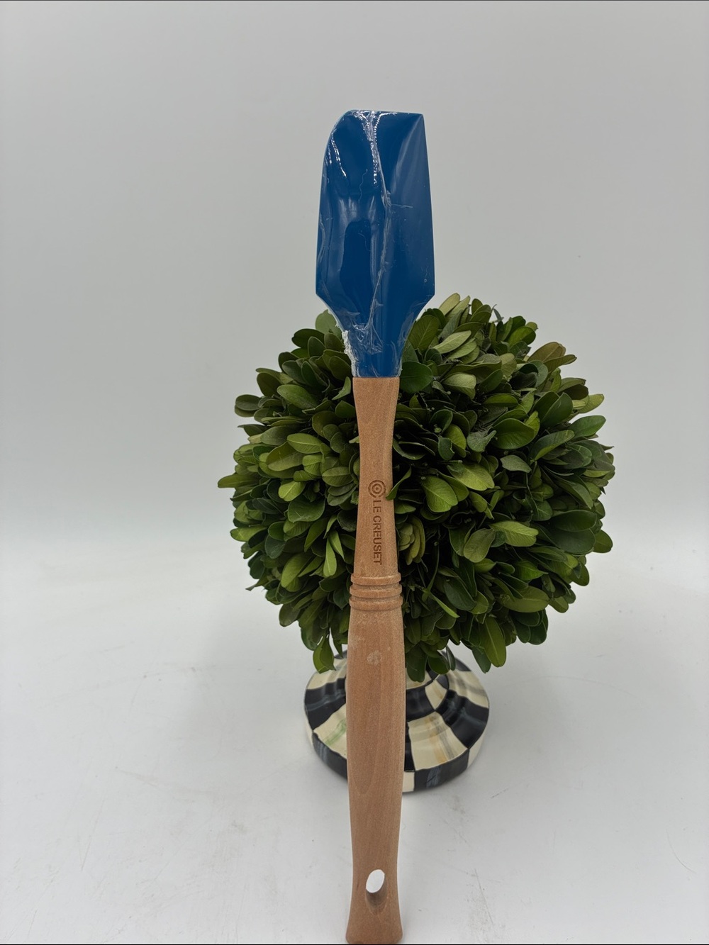 Le Creuset Blue Silicone Signature Silicone Small Spatula